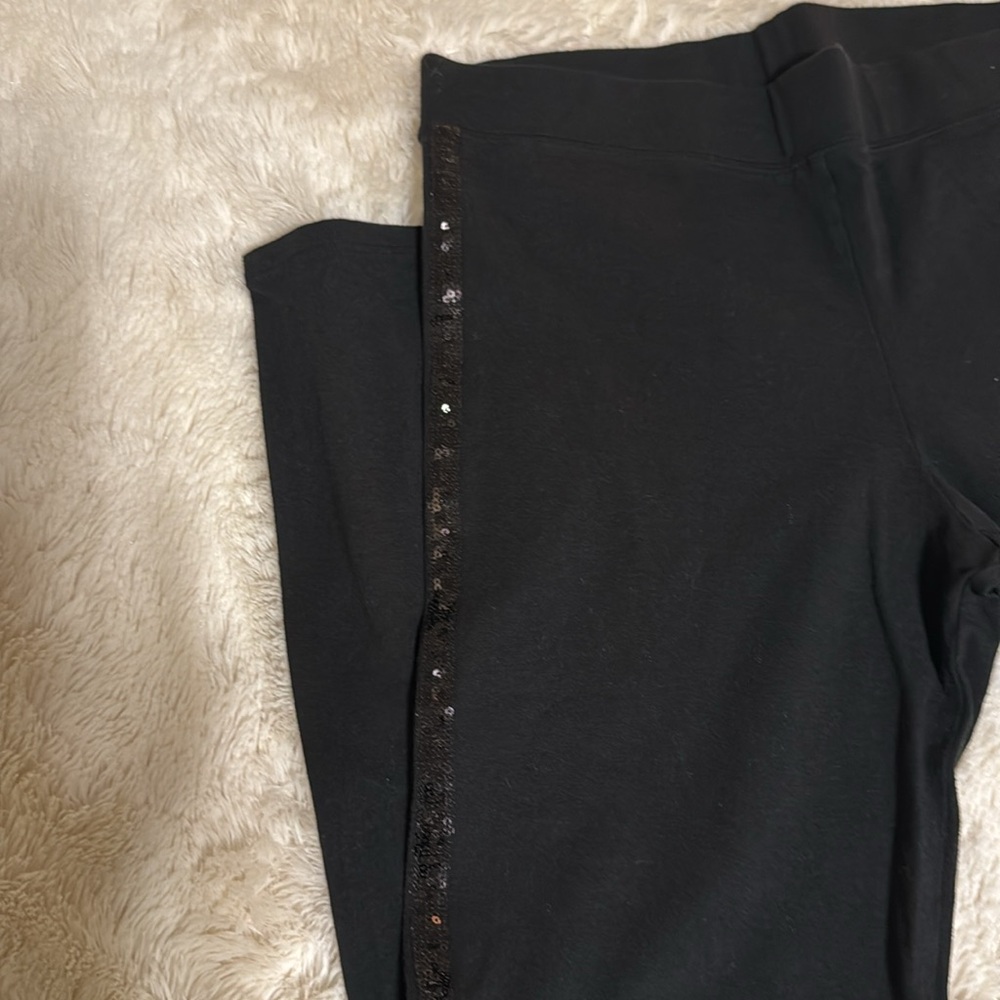 Victoria’s Secret Pink sequin leggings size medium